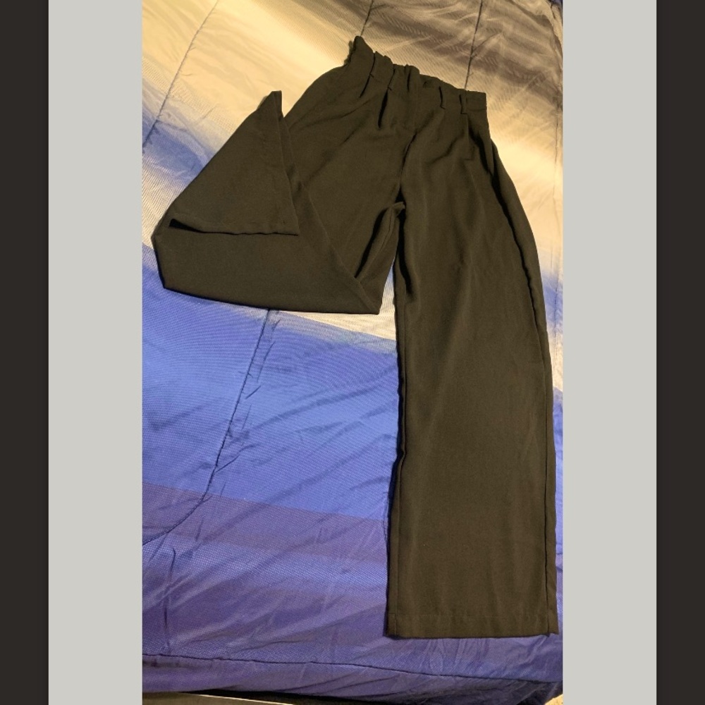 High waited pants - Black